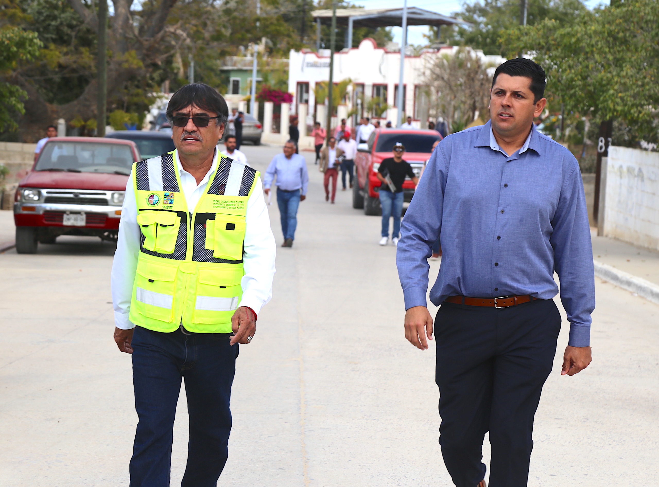 Contin A Alcalde Oscar Leggs Castro Llevando Obras A Las Delegaciones