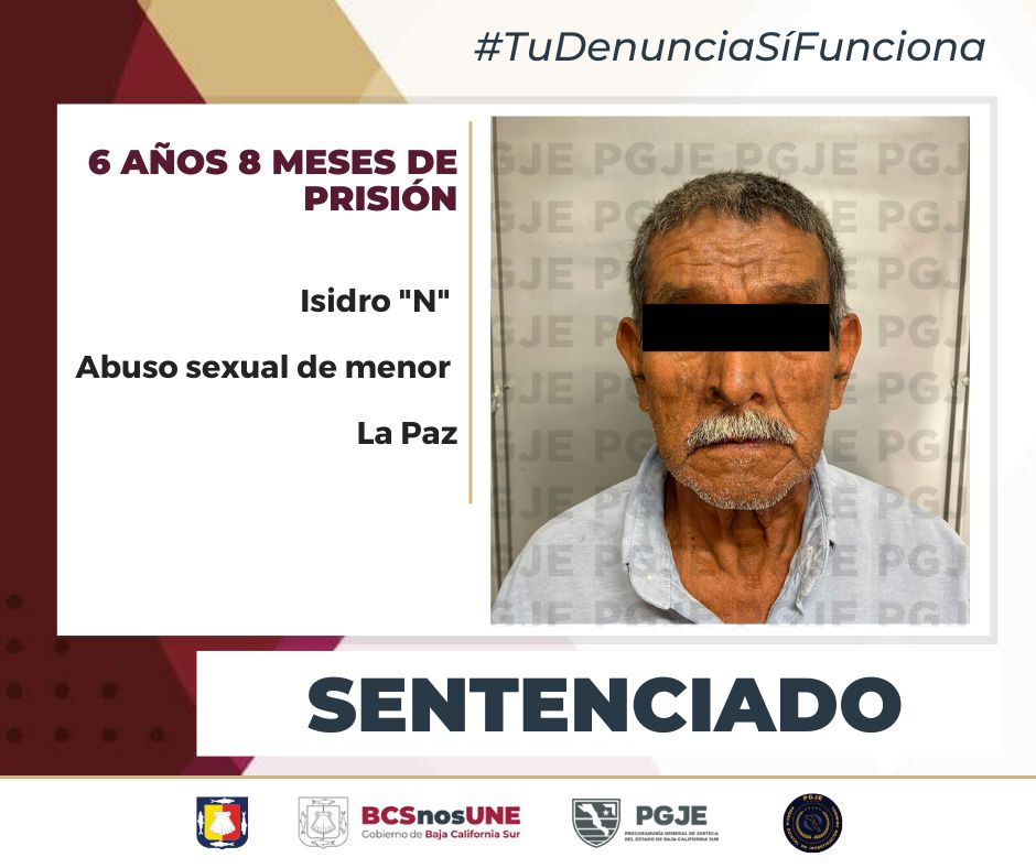 Sentencian a 6 años de cárcel a sujeto por abuso sexual de menor en La ...