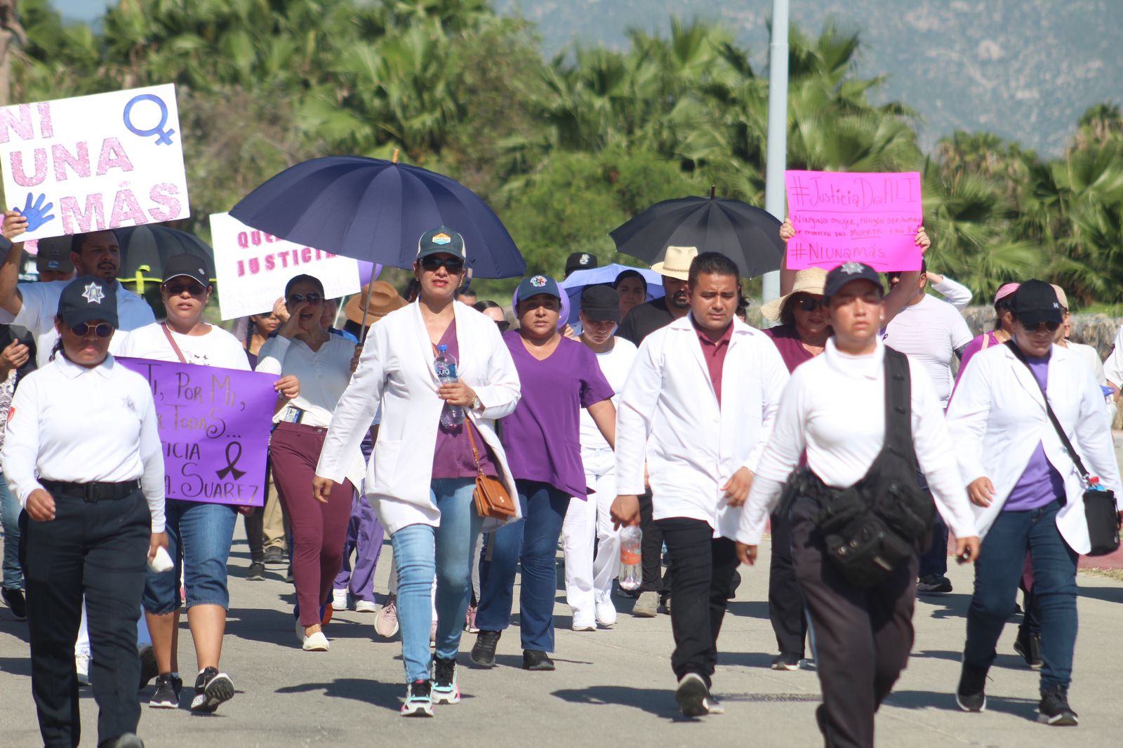 Llenan calles de Los Cabos con gritos y reclamos de justicia para la ...