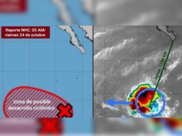 Cielo despejado y calor intenso hoy en BCS; vigilan posible formación ciclónica al sur de Los Cabos