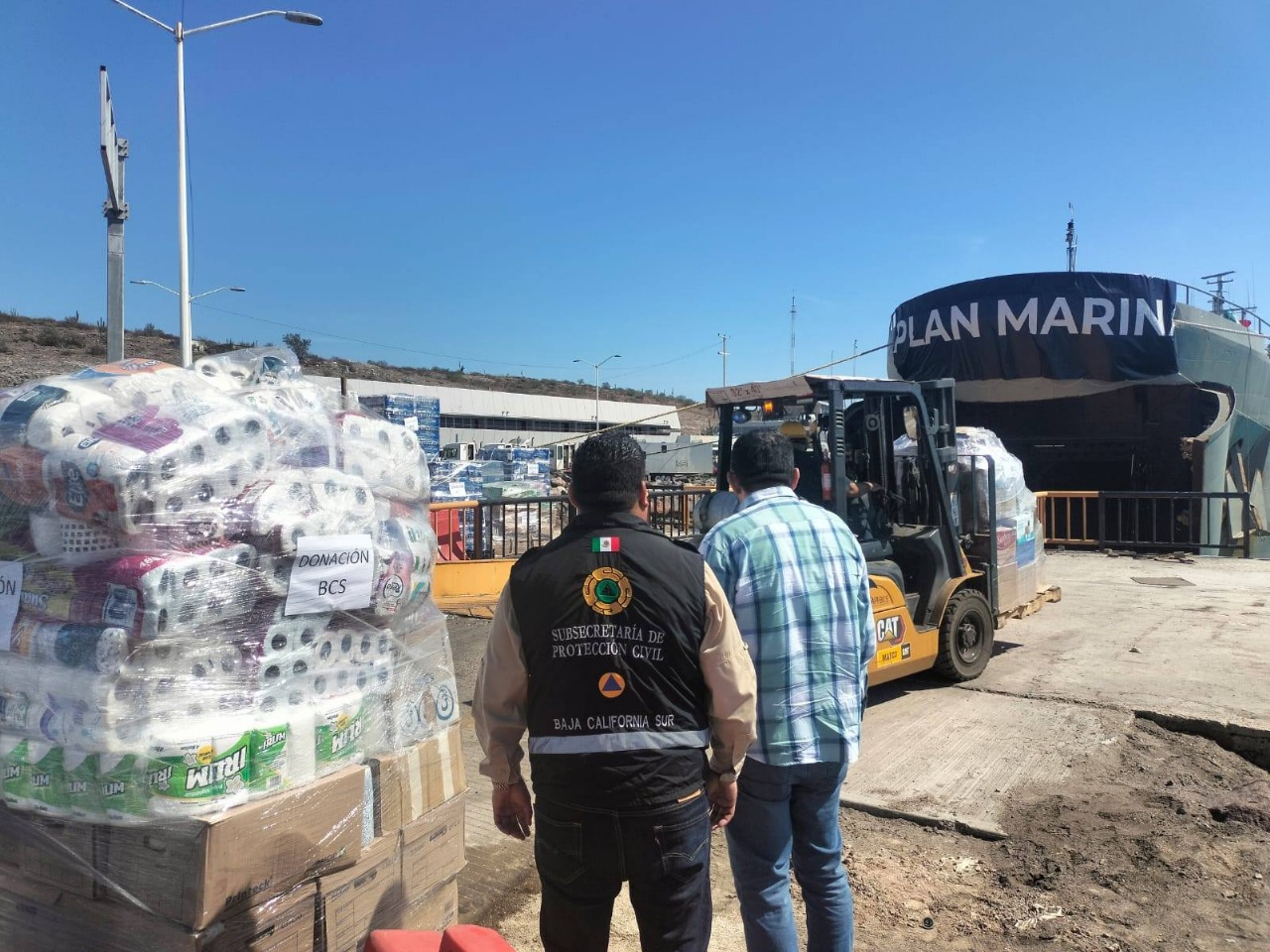 Sudcalifornianos envían 200 toneladas de ayuda a familias afectadas por ...