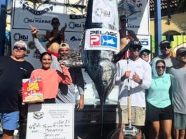 Pescadora logra enorme marlin de 457 libras en segundo día de Bisbee´s