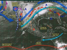 Frente frío 15 provoca descenso de temperaturas en Baja California Sur: