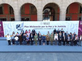 Gobierno Federal desplegará más de 3,600 elementos y 57 mil millones de pesos para ejecutar el “Plan Michoacán por la Paz y la Justicia”