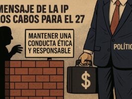 MENSAJE DE LA IP LOS CABOS PARA EL 27