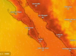 BCS vive un inicio de semana caluroso: Protección Civil advierte temperaturas de hasta 38°