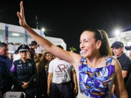 Milena, mensaje político en su “4to” Informe: agradecimientos a Inzunza, Petra, Rojas e Ibarra