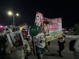 Peregrinan integrantes de Búsqueda x La Paz hacia el Santuario