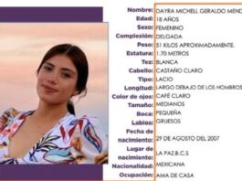 Confirman feminicidio de joven desaparecida en Los Planes
