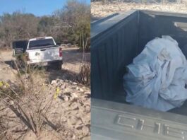 Hallan fosa clandestina en SJC y trasladan los restos en camioneta pick up