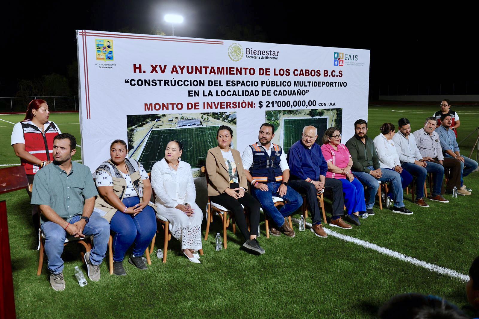 Inauguran multideportivo “La Bombonera” en Caduaño con inversión de 21 ...