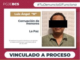 Vinculan a proceso a hombre acusado de contactar por videollamada a adolescente en La Paz; viajó desde CDMX para intentar verlo