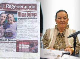 Denuncia Lucía Trasviña ante Morena circulación de “Regeneración” apócrifo en BCS