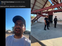 Son el nuevo PRI: acusa Manuel Cota a Milena y Víctor Castro de reventarle evento con la policía y advierte que demostrará la corrupción en La Paz