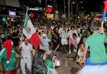 Reportan sin incidentes festejos por triunfo de México en CSL; implementaron operativo especial