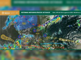 Hasta 43°C en BCS este viernes; prevén lluvias con actividad eléctrica en zonas serranas