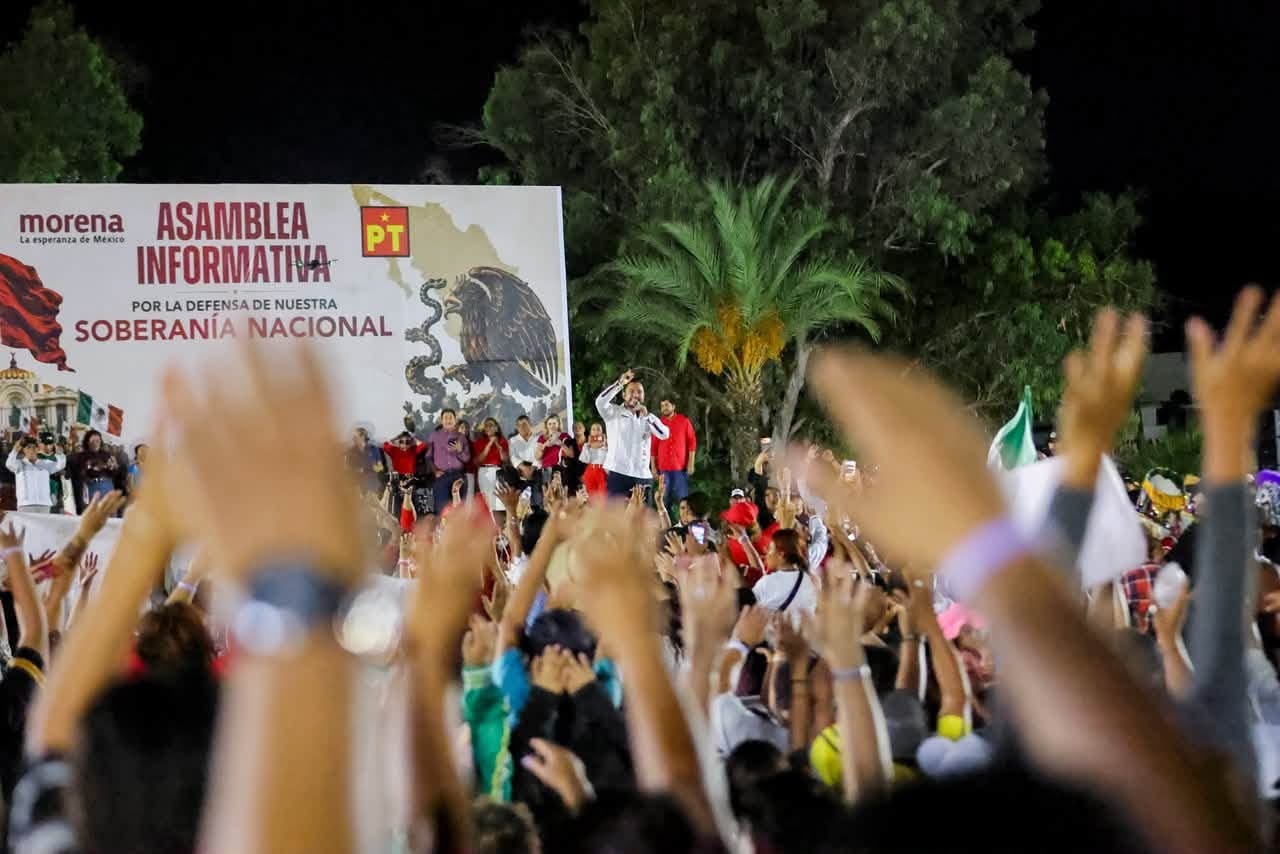 'No nos vamos a dejar'; Christian Agúndez asegura ir primero en encuestas por coordinación de la 4T